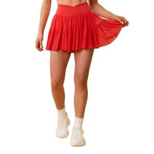 Blogilates Ballerina Skort - Size Medium - Red
